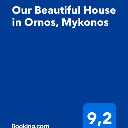 Our Beautiful House In Ornos, Mykonos וילה אורנוס